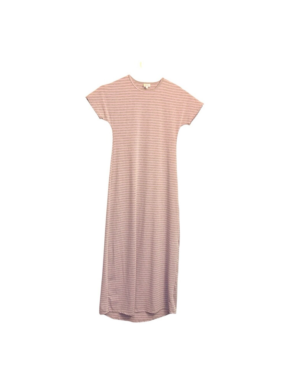 NWT LuLaRoe Women's Long Dress XXS 2XS Purple And Grey Stripes